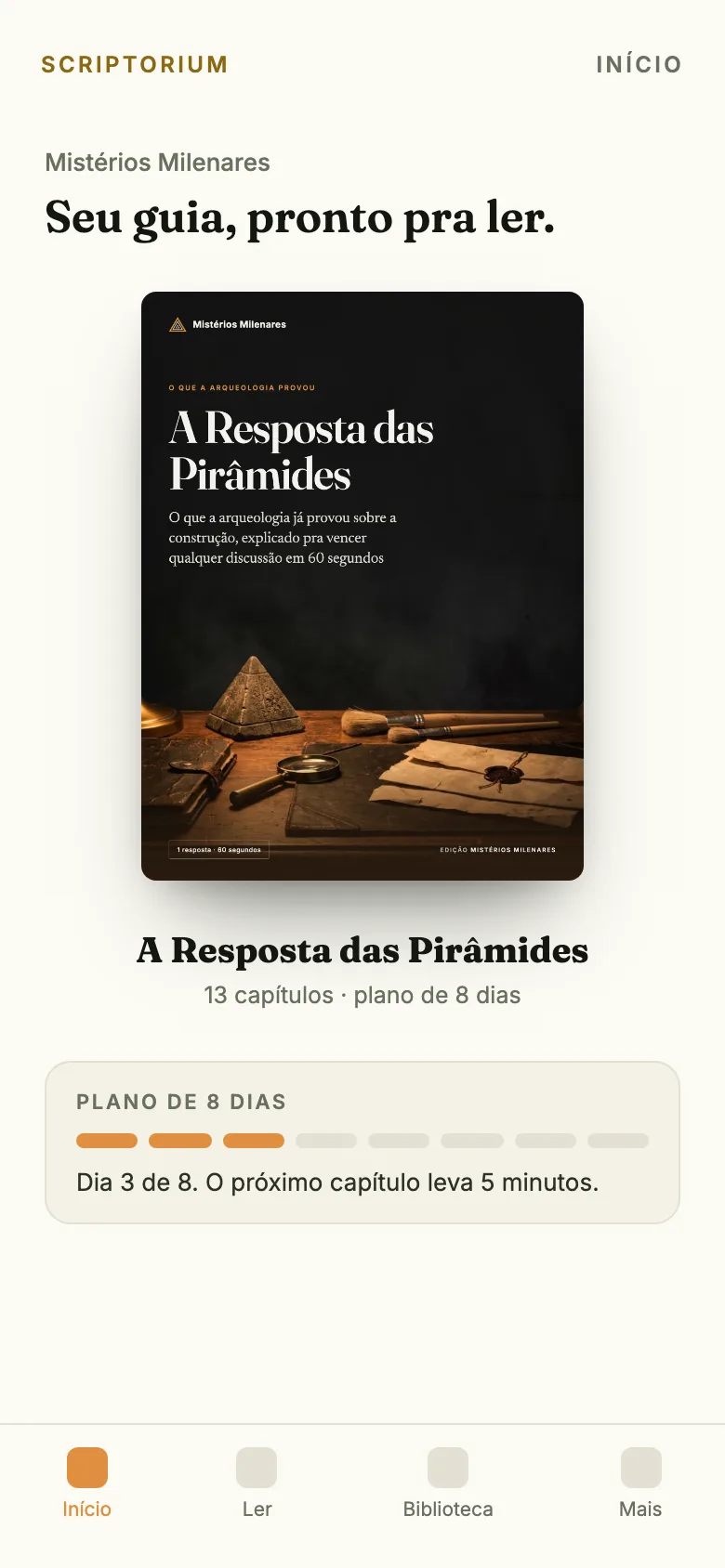 Capa do ebook A Resposta das Pirâmides